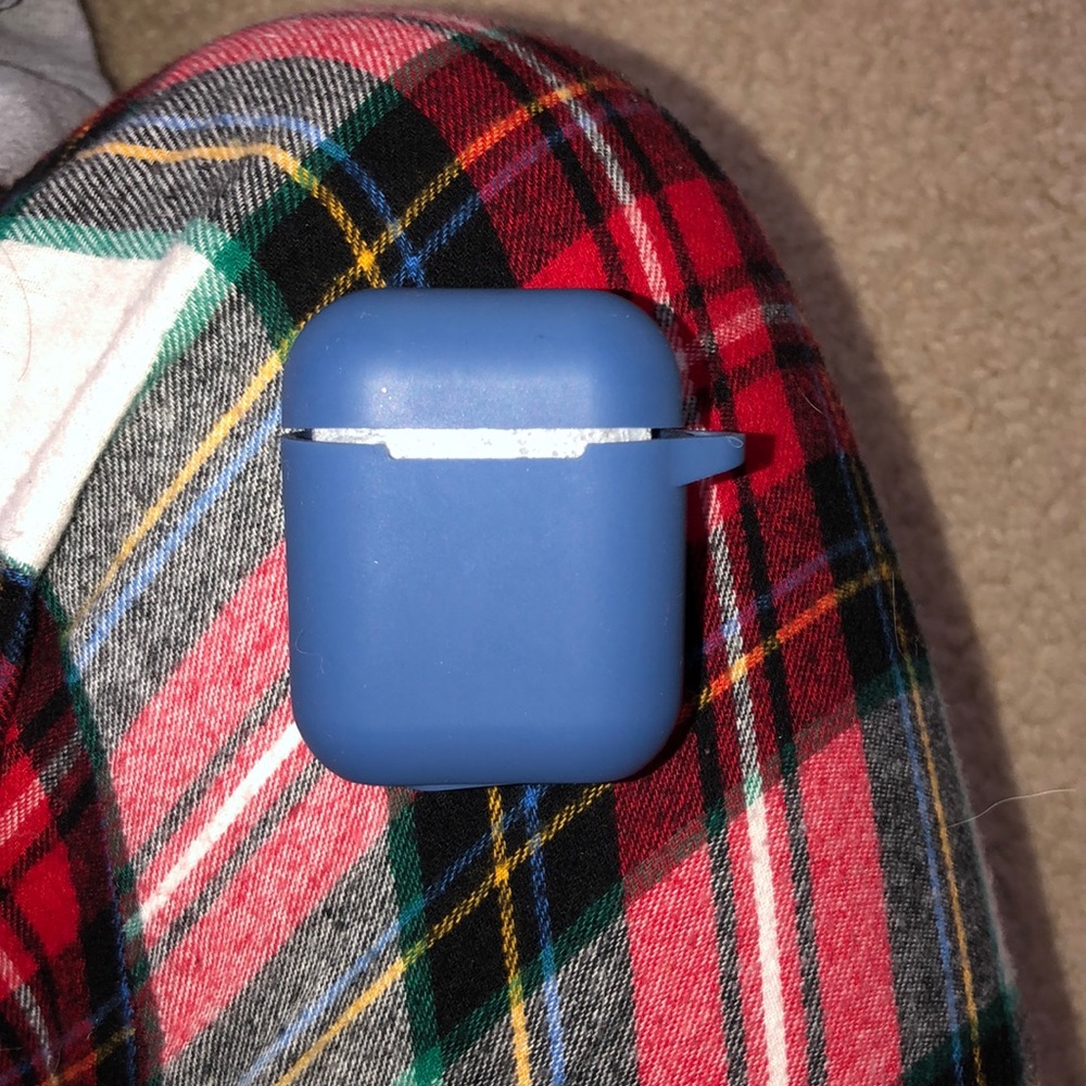 Blue AIRPODS case